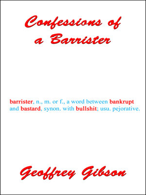 cover image of Confessions of a Barrister